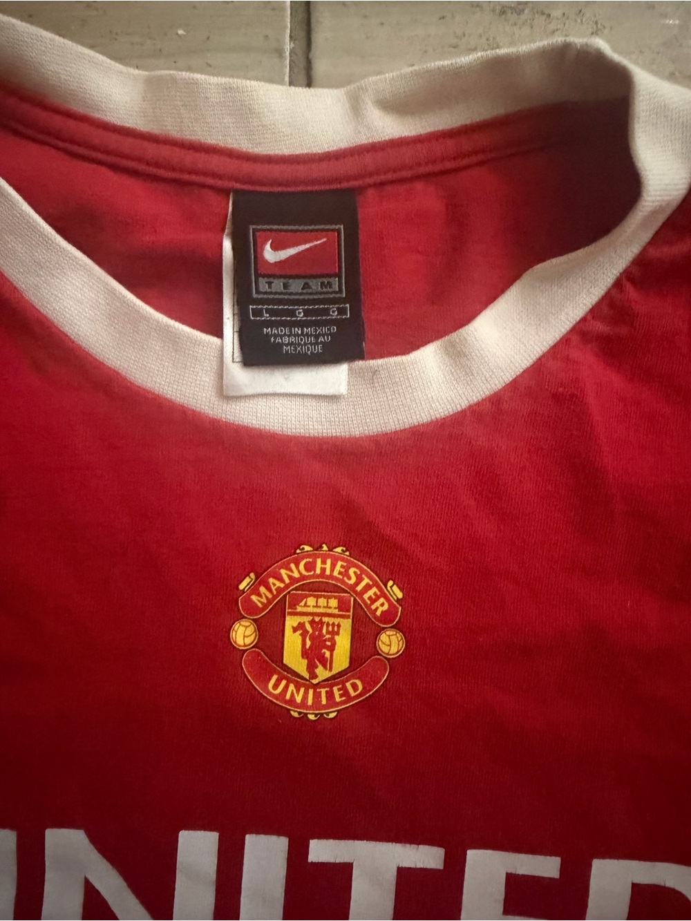 Nike Mens Manchester United T- Shirt - Picture 3 of 3